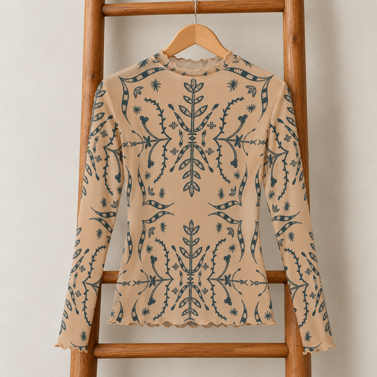 Floral Plains | Mesh Top