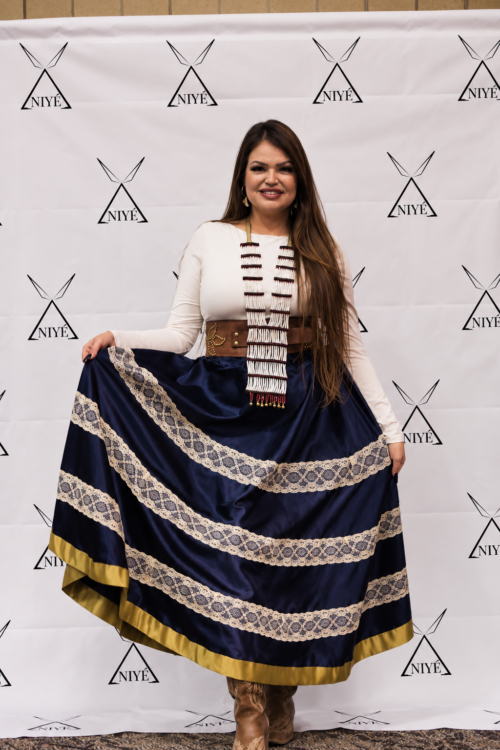 After Victory | Satin Circle Skirt